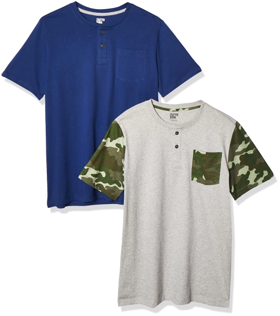 Boys And Toddlers’ Short Sleeve Henley T-shirts