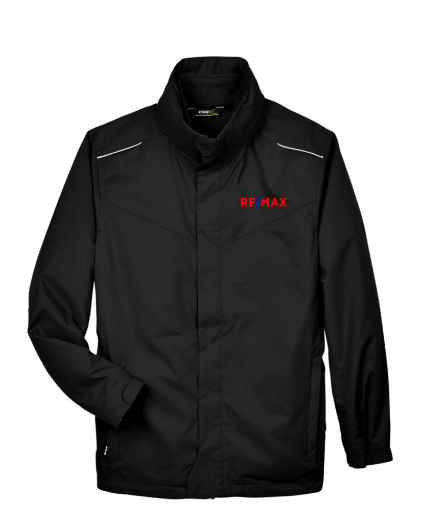 Branded Apparel Logo Embroidered Jacket With Fleece Liner