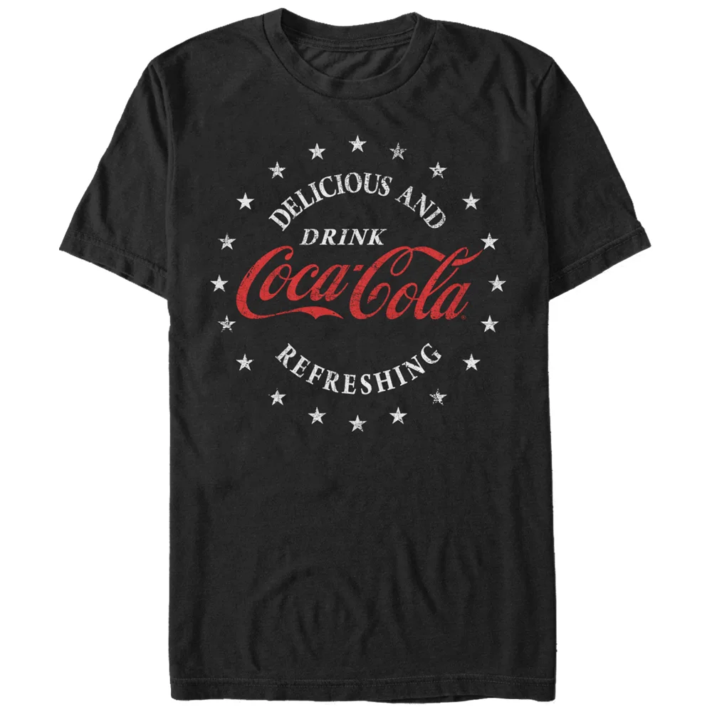 Manufacturer Mens Coca Cola Graphic Tee Made In Bangladesh