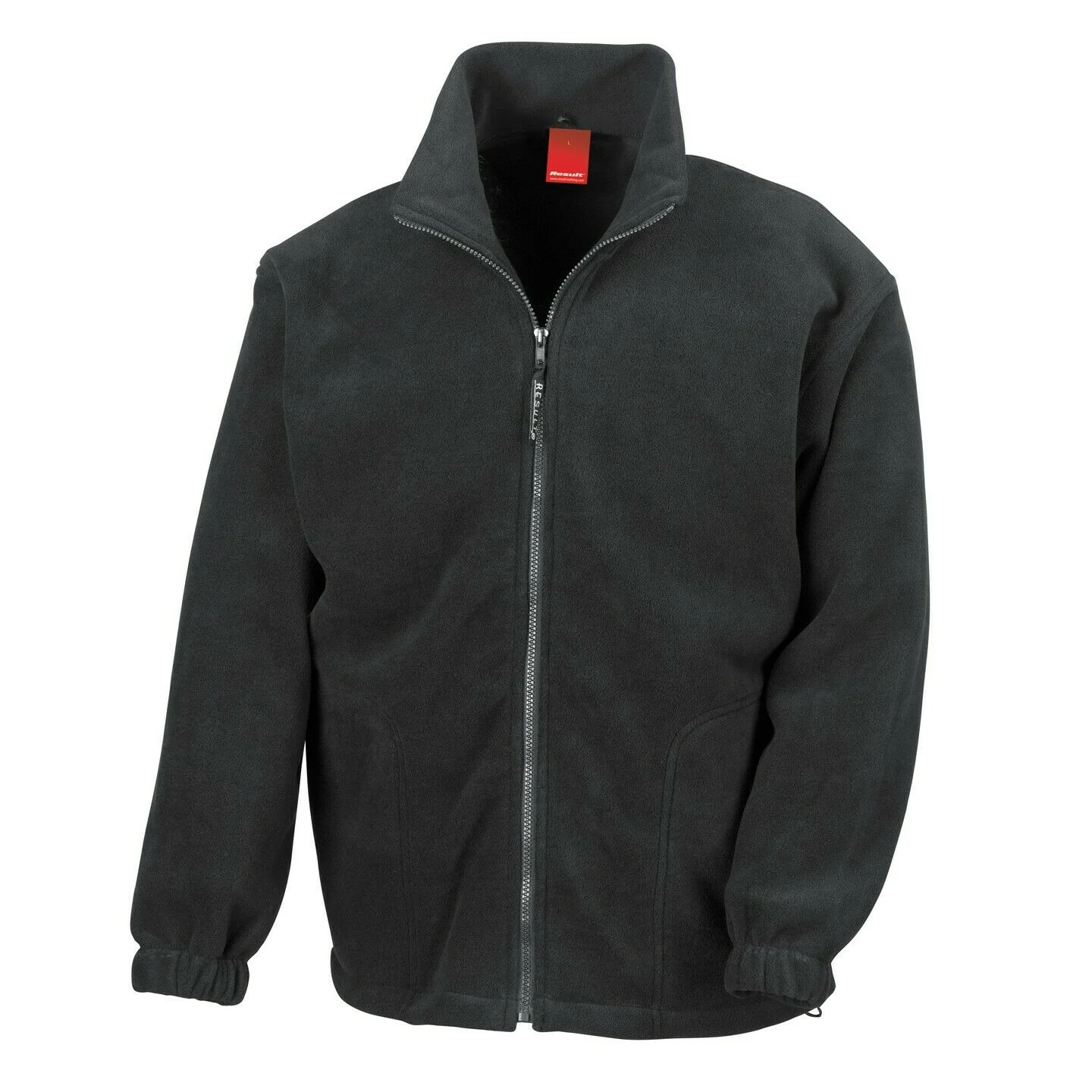 Mens Jacket Fleece Full Zip Up Heavy Outdoor Warm Polar Anti Pill Work