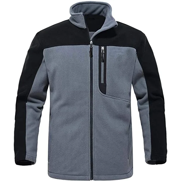 Plain Jacket Wholesale Polar Fleece Polyester Jacket Sportswear Custom Fleece Jacket