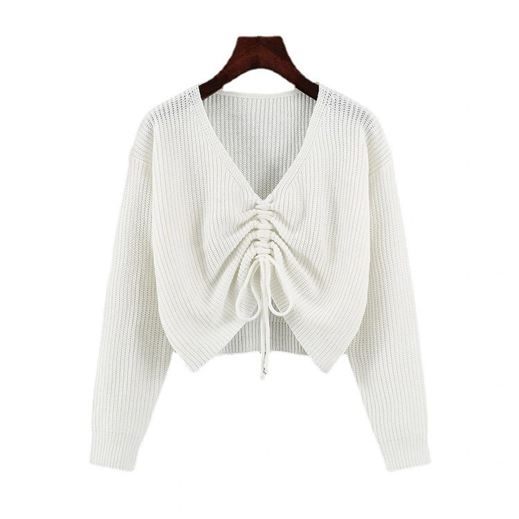 Women′s Cardigan Sweaters, Fashion Big Size Long Style Sweater, Leisure Knitted Sweater