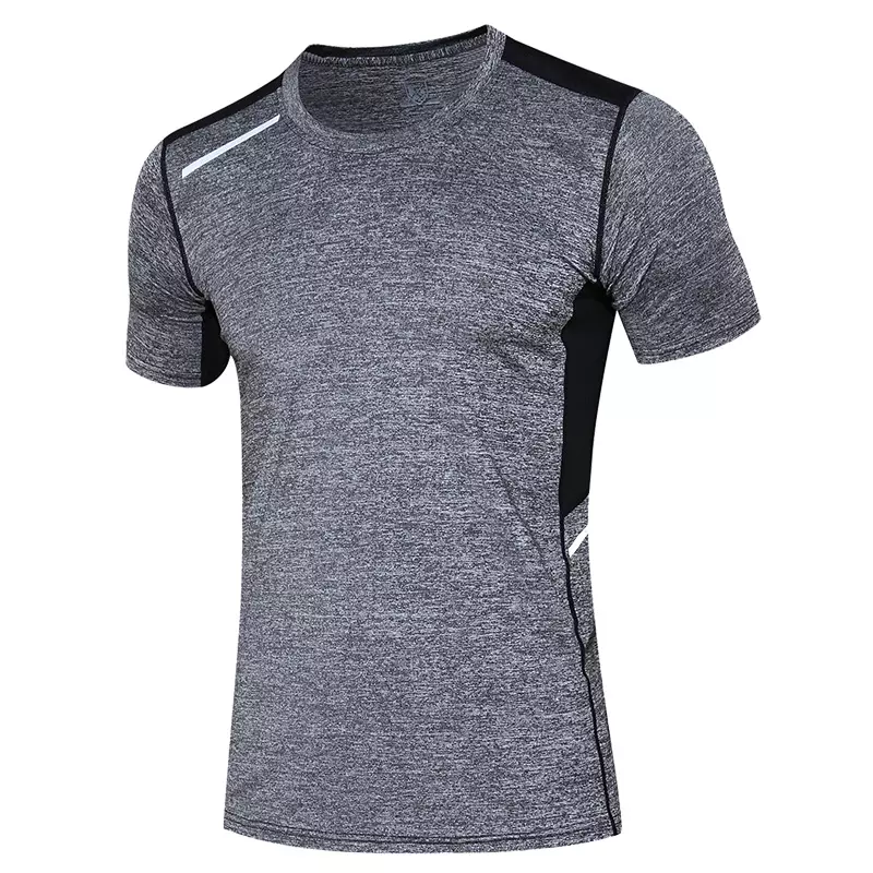 Sport Running Shirts Quick Drying Male Gym Sport T Shirts