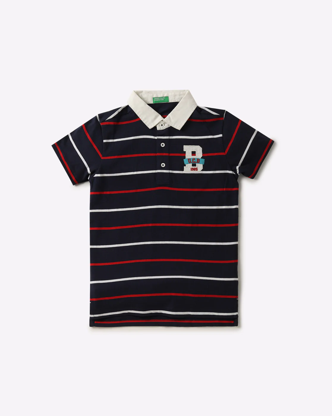 Striped Polo T Shirt With Brand Applique Wholesale Supplier Bangladesh