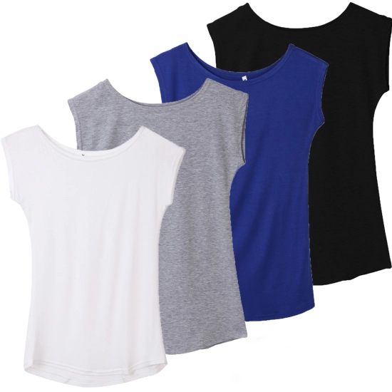 T Shirts Solid Color Cotton Basic T Shirt Women Summer Tops Plain Women’s Blank T Shirts