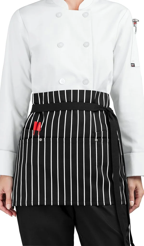 Wholesale 5 Pocket Waist Printed Chef Apron Manufacturers In Bangladesh Factory Supplier
