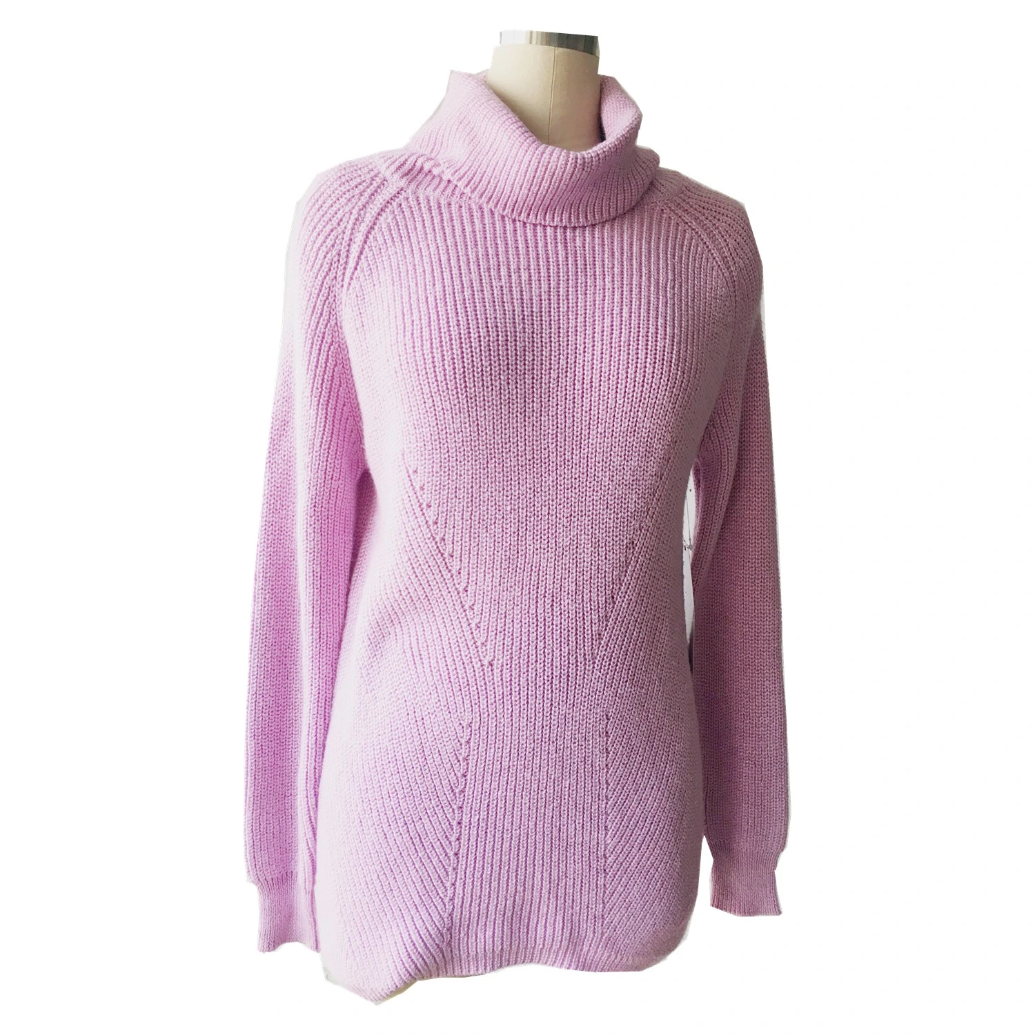 Wholesale 53 Cotton 31 Acrylic 7 Lurex 9 Other Ladies Knit Sweater