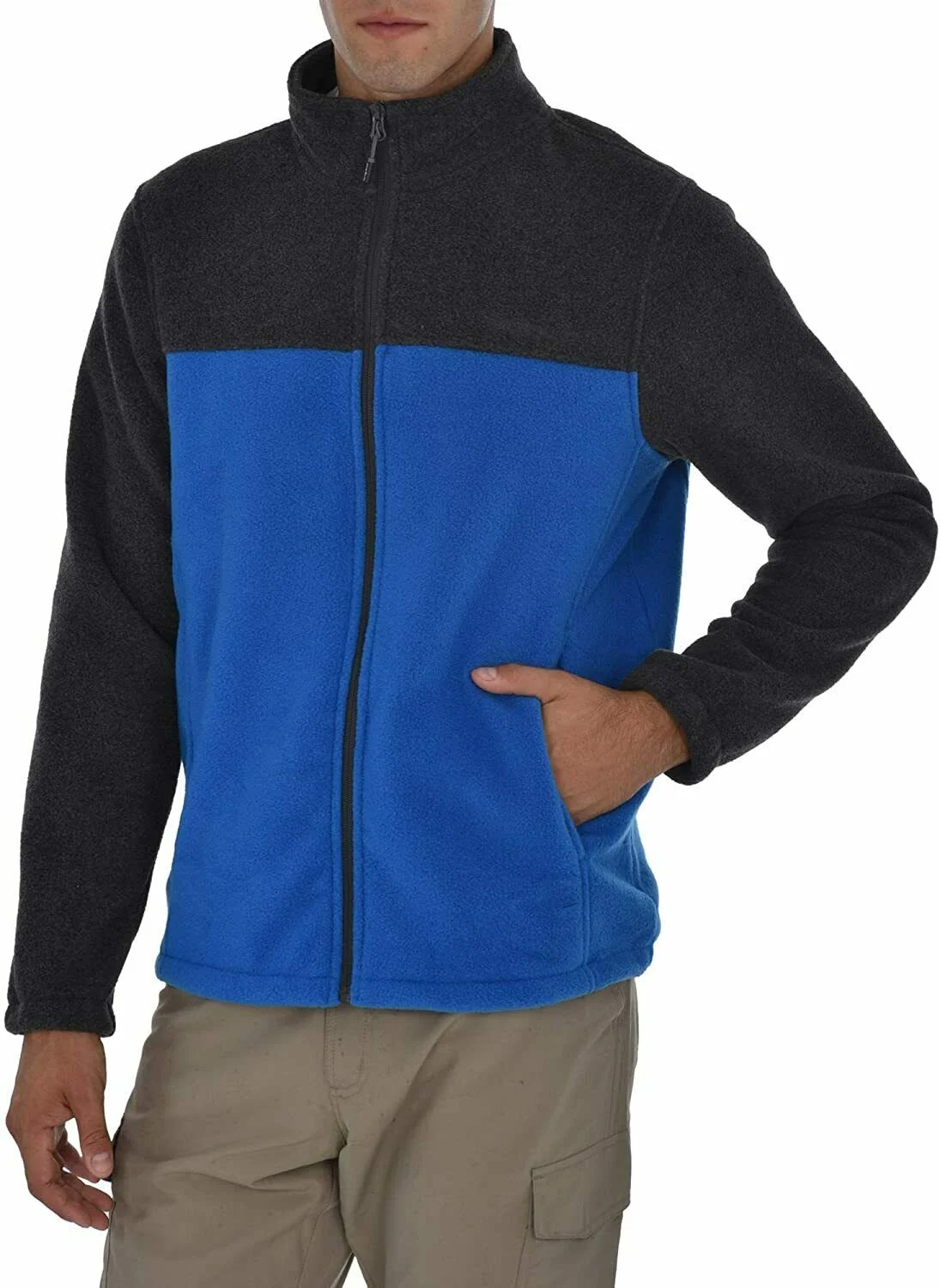 Wholesale Mens Full Zip Performance Polar Fleece Jacket Sweatshirt Manufacturer Supplier Bangladesh Factory