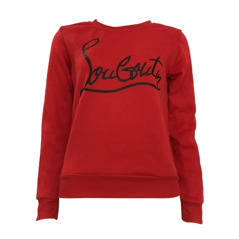 Wholesale Women Letter Printed Long Sleeve Pullovers Sweatshirt Manufacturer In Bangladesh Factory Supplier