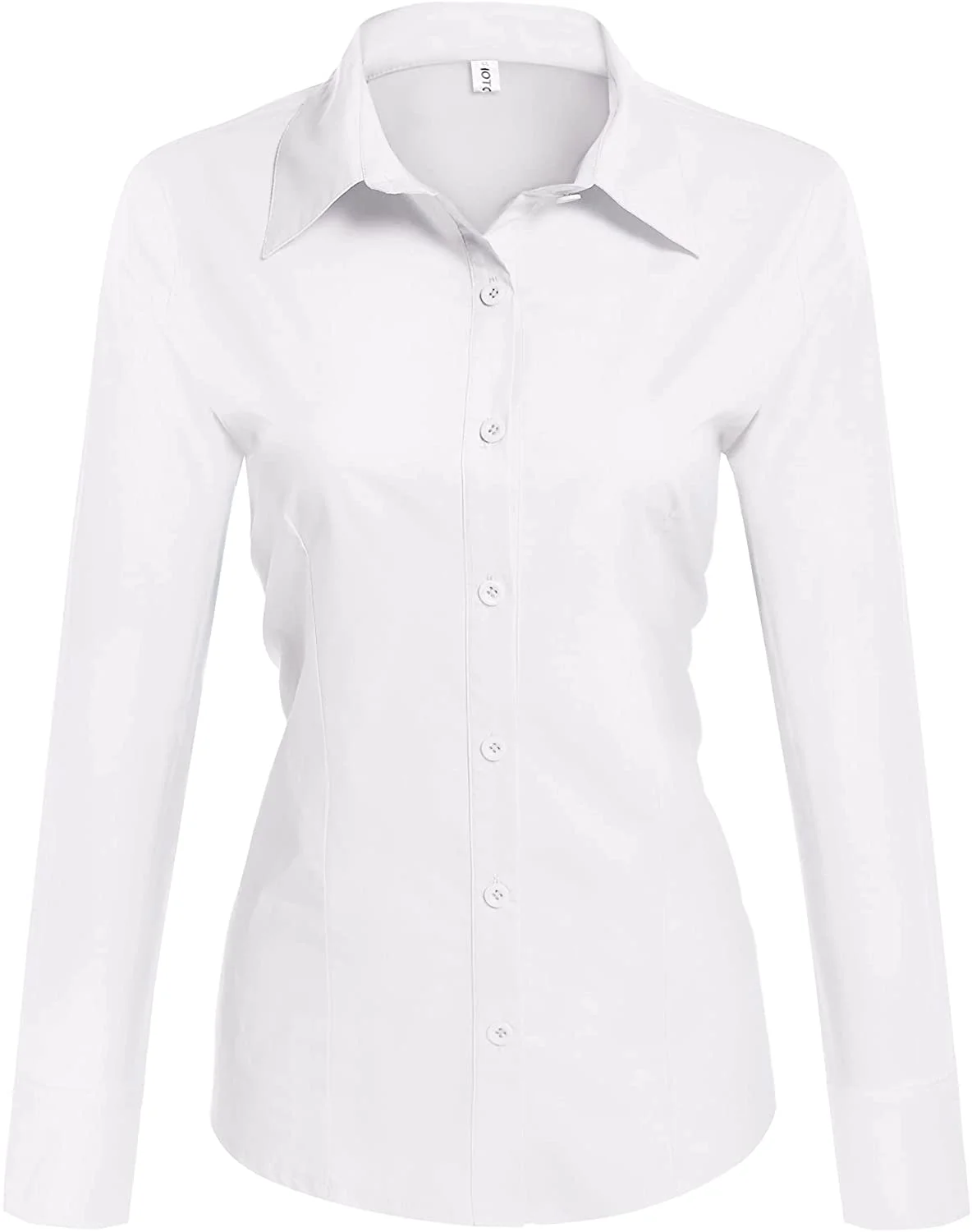 Wholesale Womens Cotton Basic Button Down Shirt Slim Fit Dress Shirts Manufacturers In Bangladesh Factory Supplier