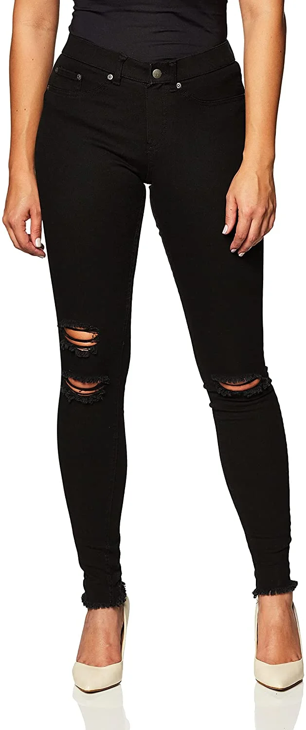 Wholesale Womens Ripped Knee Denim Leggings Manufacturer In Bangladesh Factory And Supplier