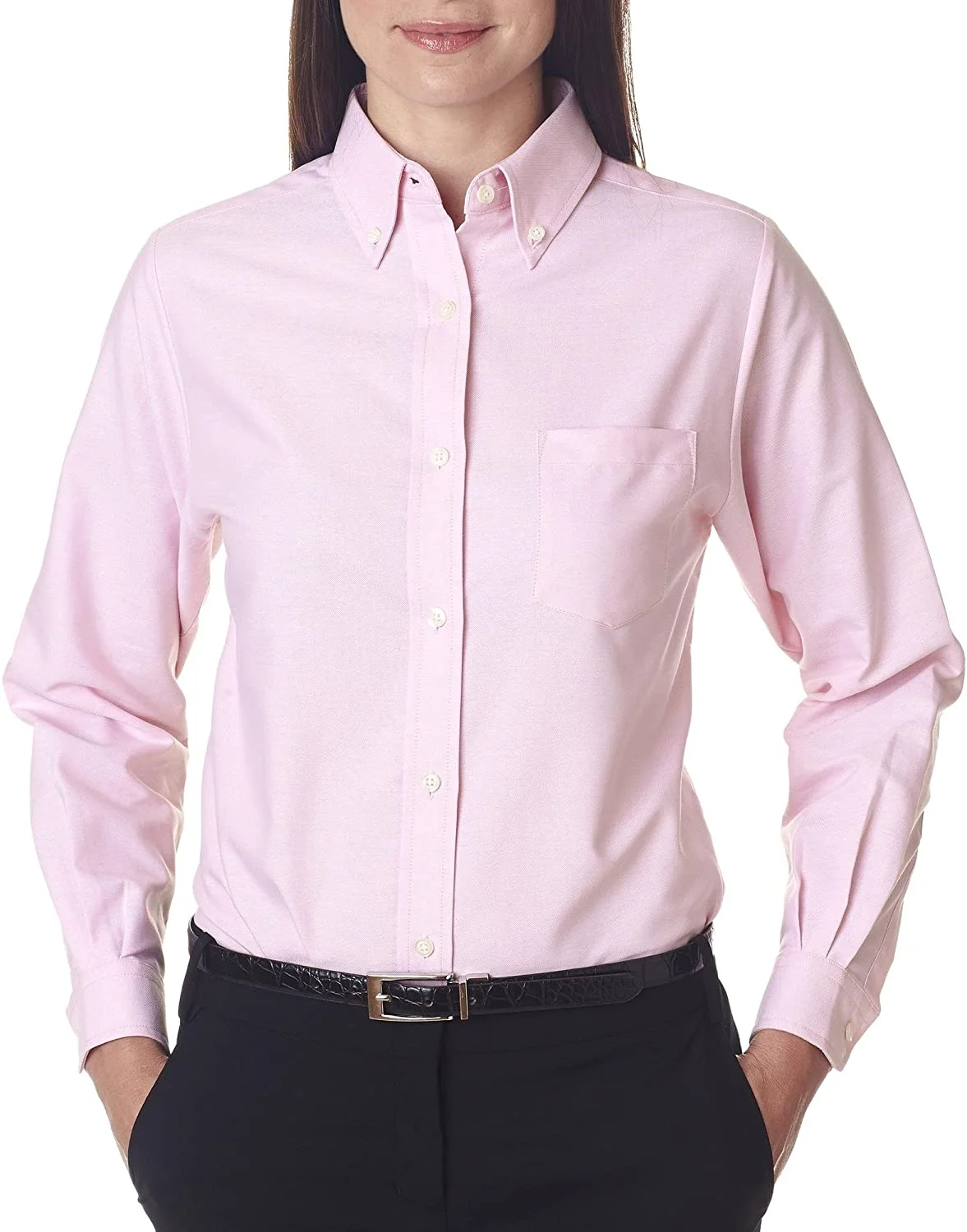 Wholesale Womens Wrinkle Free Long Sleeve Oxford Shirt Manufacturers In Bangladesh Factory Supplier
