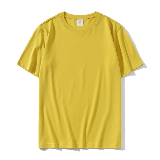 Yellow Womens Plus Sized T-shirt Manufacturer