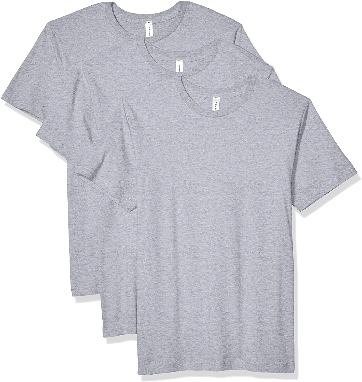 Men's Heavyweight Combed Ringspun Cotton T-shirt 3 Pack