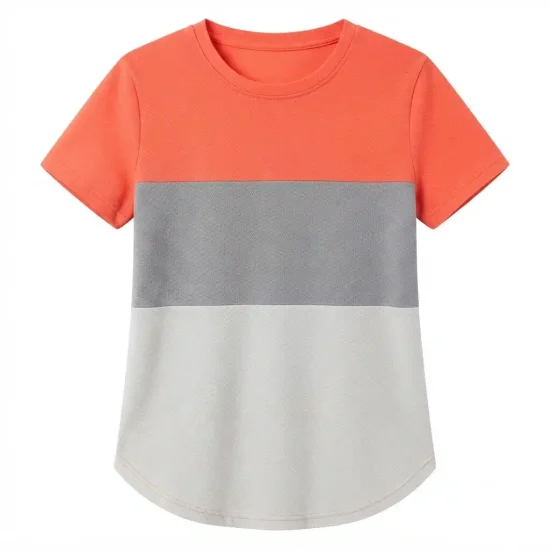 Women's Round Neck Tunic Loose Pullover Tops from Bangladesh
