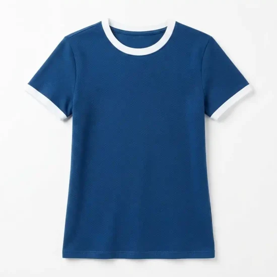 Women Crew Neck Tee Shirt Manufacturer Bangladesh