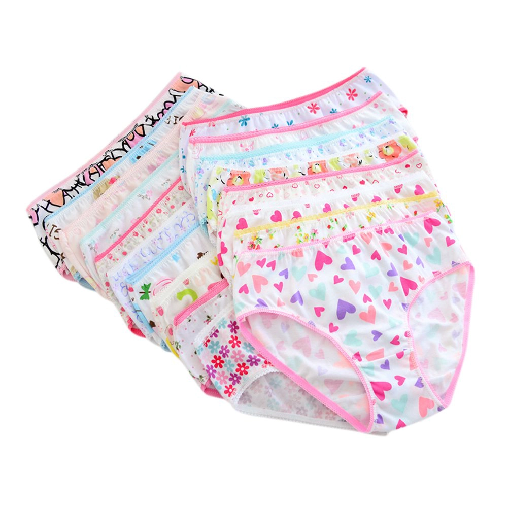 Girls Underpants Cotton Briefs