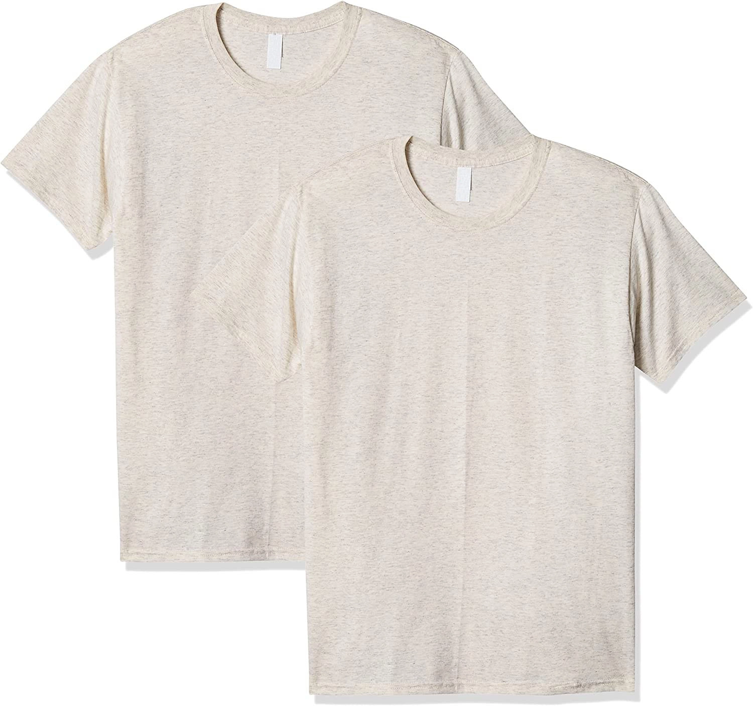 Oatmeal Fleck Men's Tri Blend T-shirt from Bangladesh Garments Manufacturer