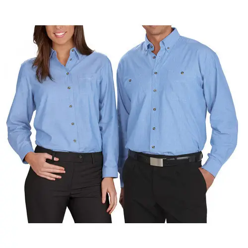 Cotton Office Staff Uniforms Set