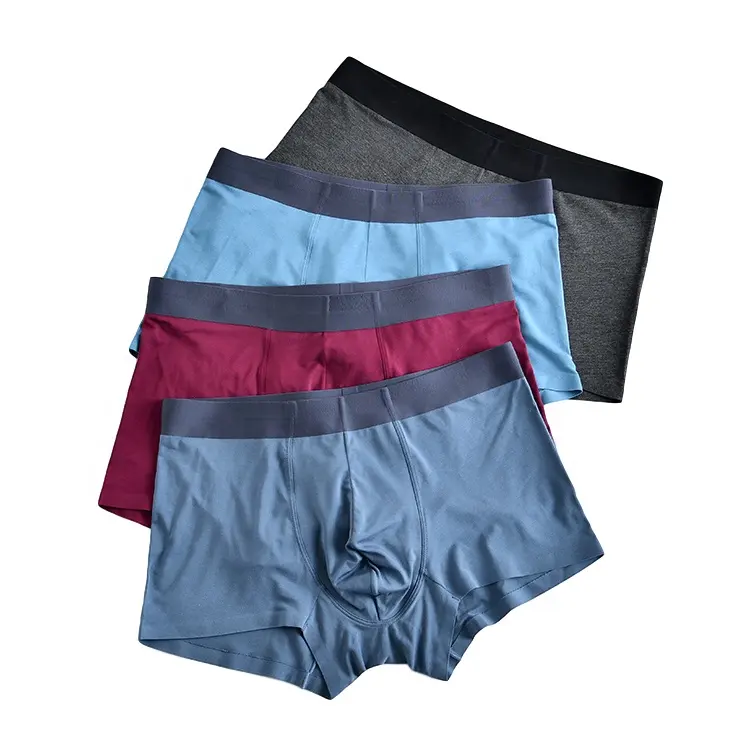 Men Breathable Knitted Boxer Shorts Modal Mens Underwear