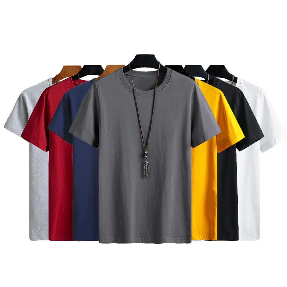 Grey Blank T Shirts from Bangladesh Bulk T-shirts Manufacturer