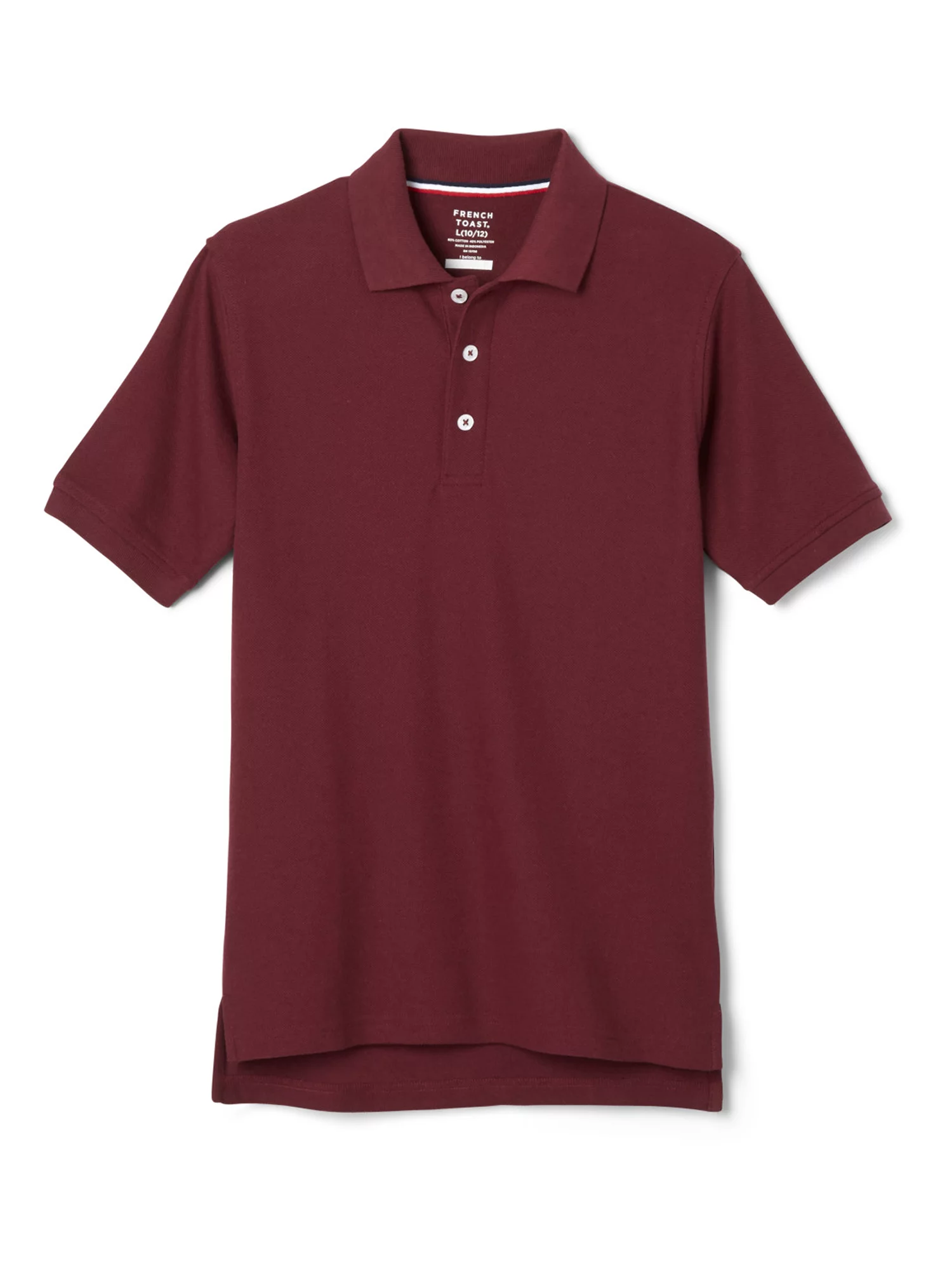 Boys School Uniform Short Sleeve Pique Polo Shirt