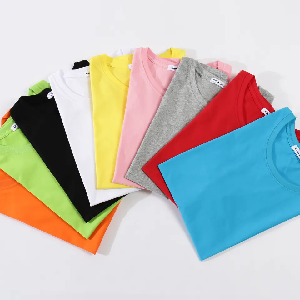 Cotton Blank T-shirts For Printing