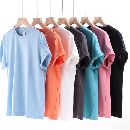 Cotton Short Sleeve Men Slim Fit T-shirt