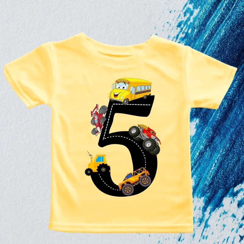 Kids Birthday T-shirt Made In Bangladesh