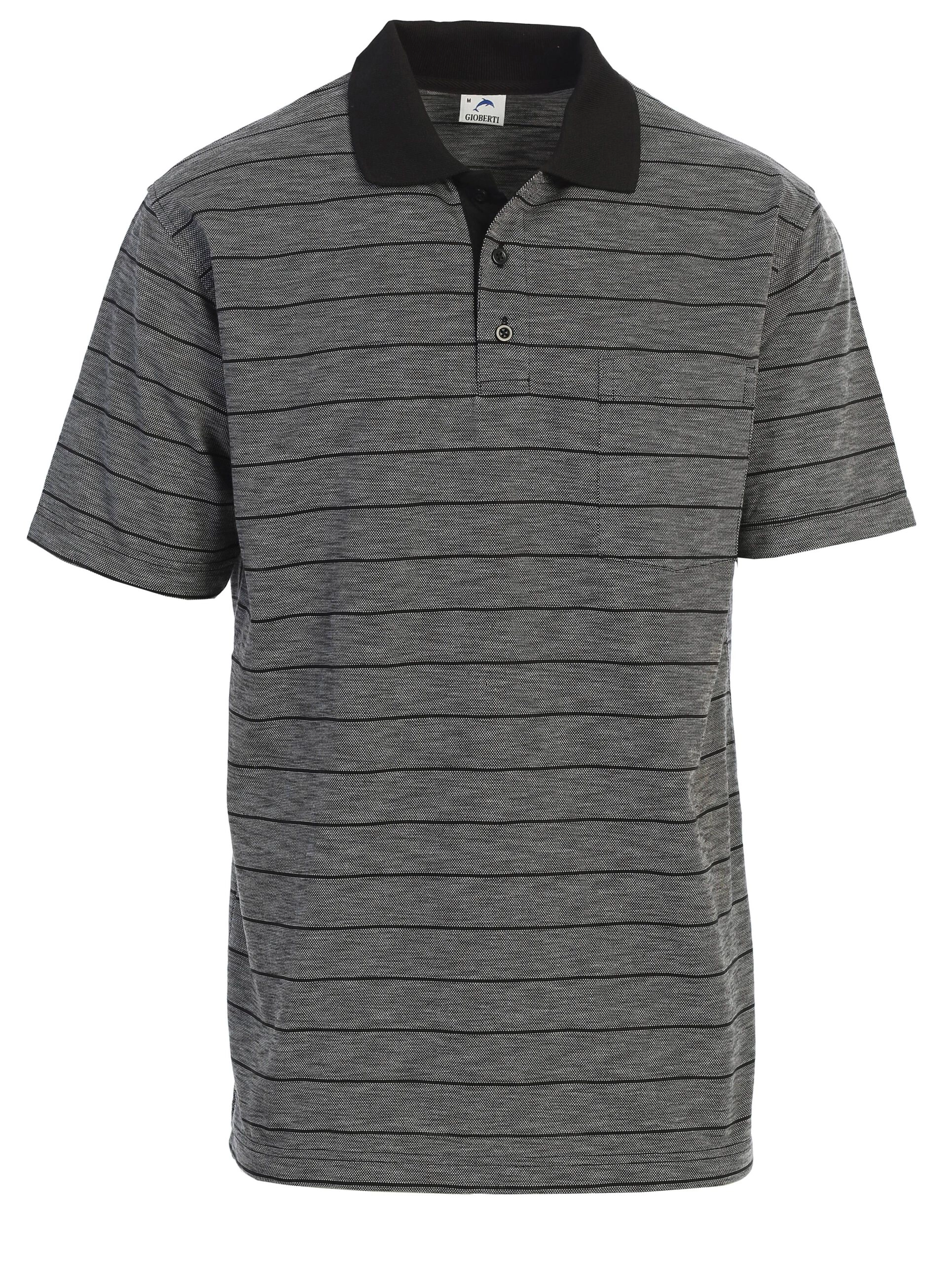 Men's Awning Stripe Polo Shirt Supplier from Bangladesh