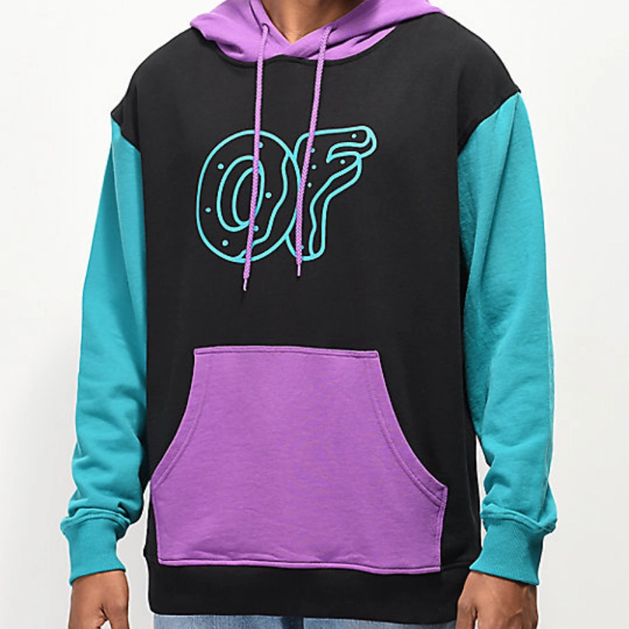 Multi Colored Hooded Sweatshirts Custom Embroidered Pullover Hoodie Manufacturer