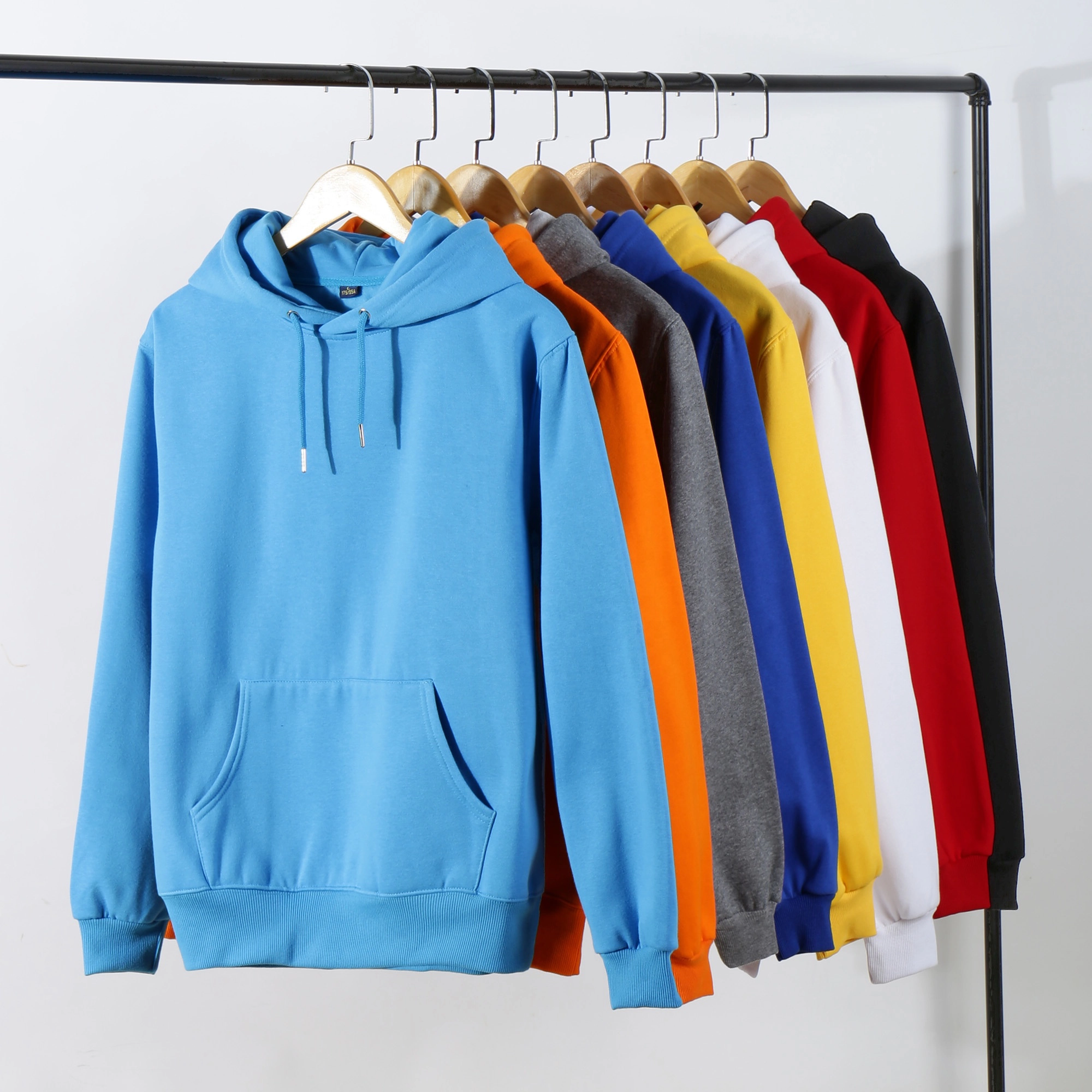 Oem Custom High Quality Plain Pullover Hoodies From Bangladesh Factory