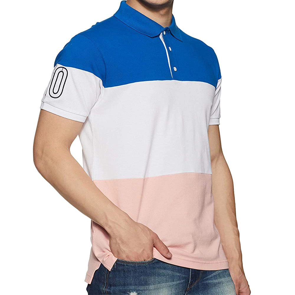 Wholesale Polo Shirts Made Of 65%cotton And 35%polyester Pique Fabric