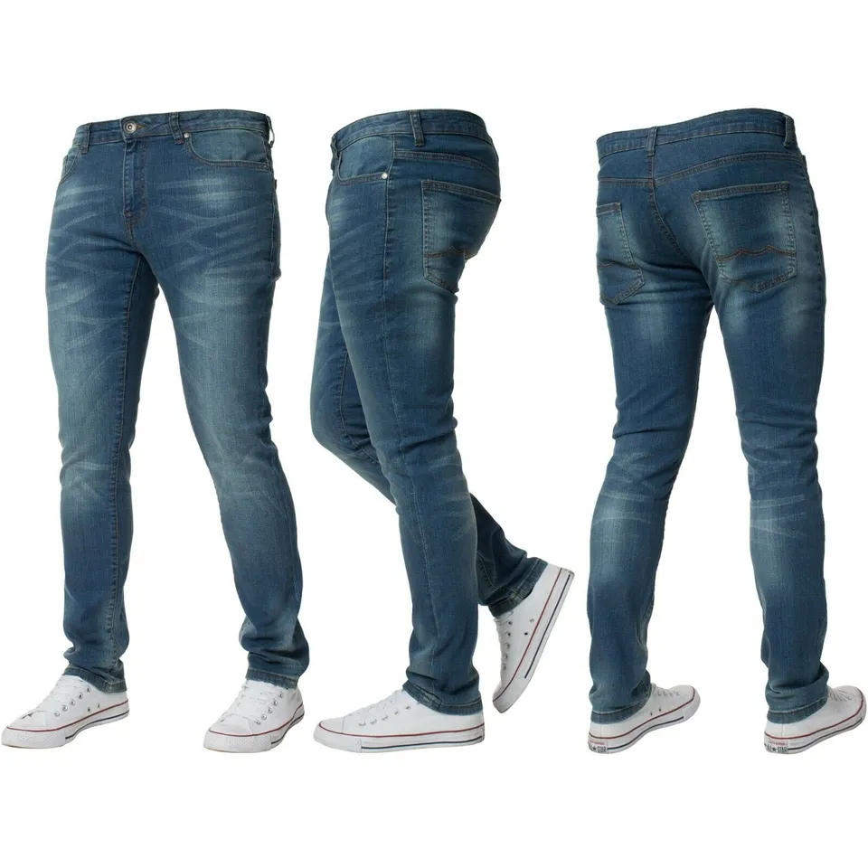 Regular Slim Fit Stretched Denim Jean Pant From Bangladesh Factory