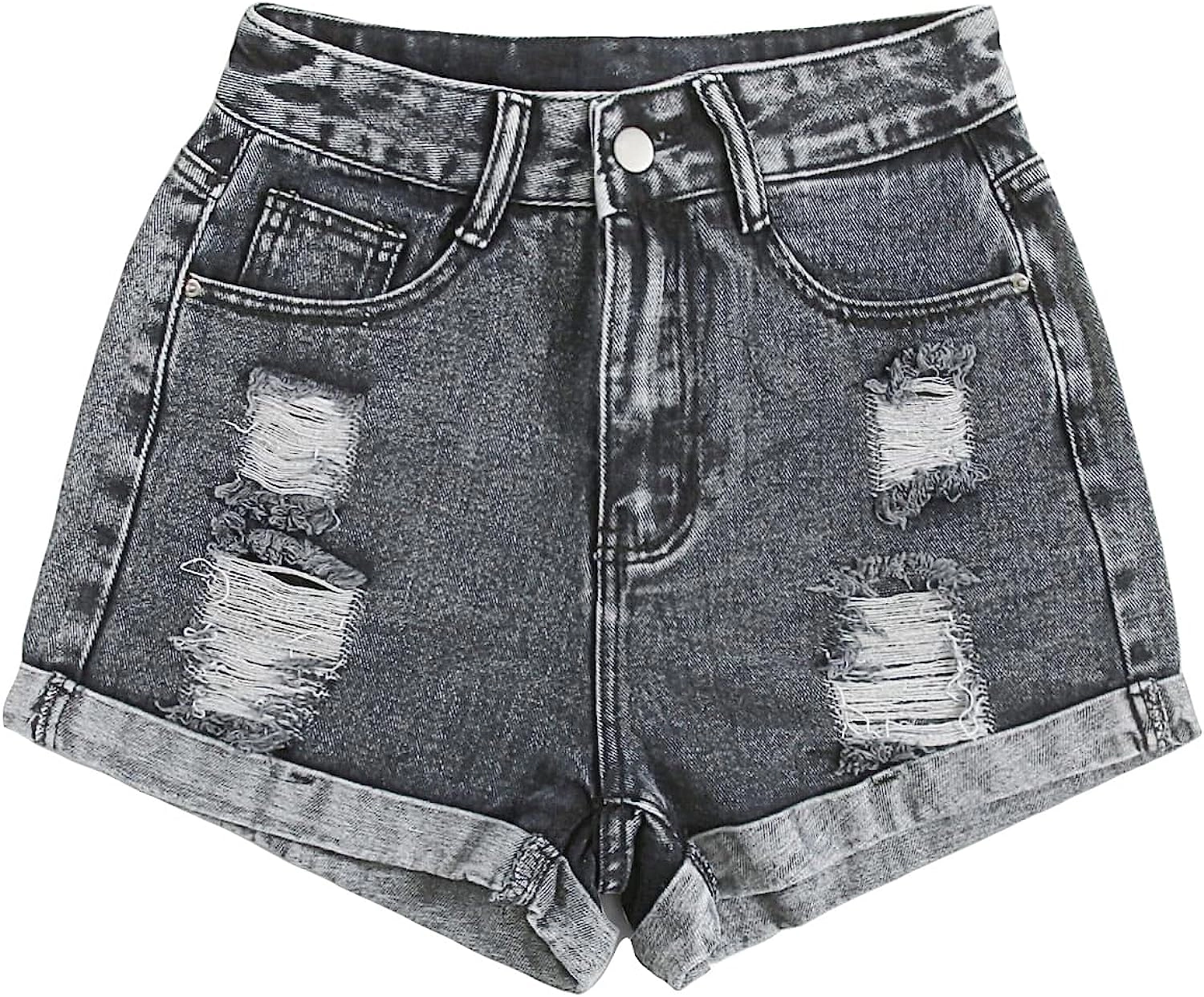 Women's Straight Denim Jean Shorts from Bangladesh Pants Factory