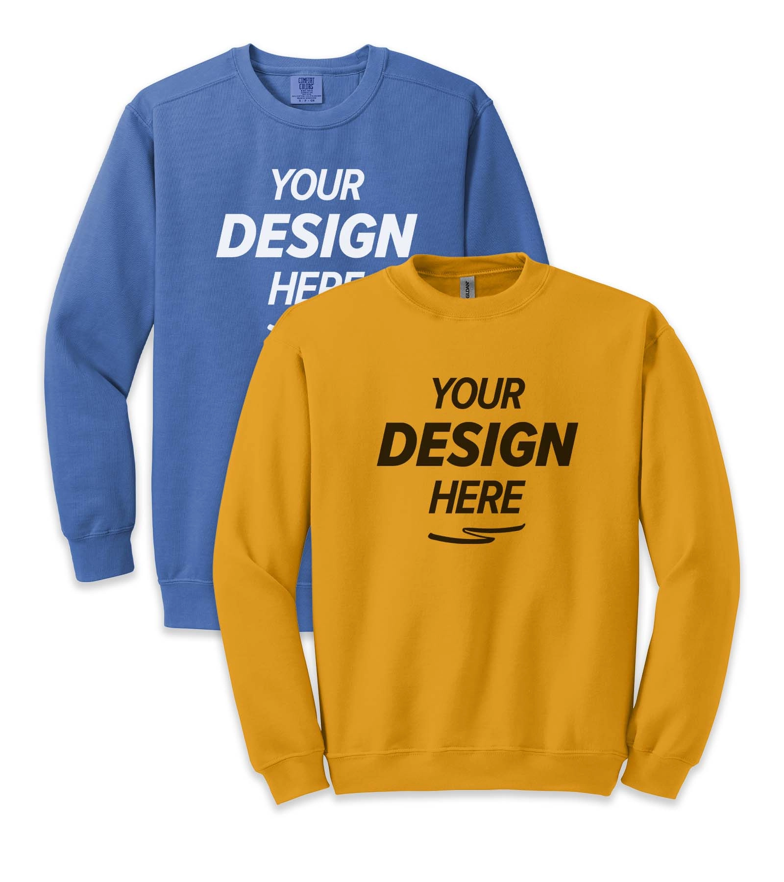 Custom Print Crewneck Sweatshirts From Bangladesh Factory