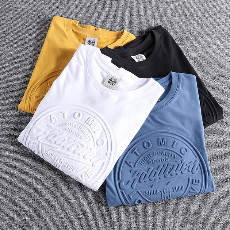 Custom Embossing T Shirt Manufacturer In Bangladesh