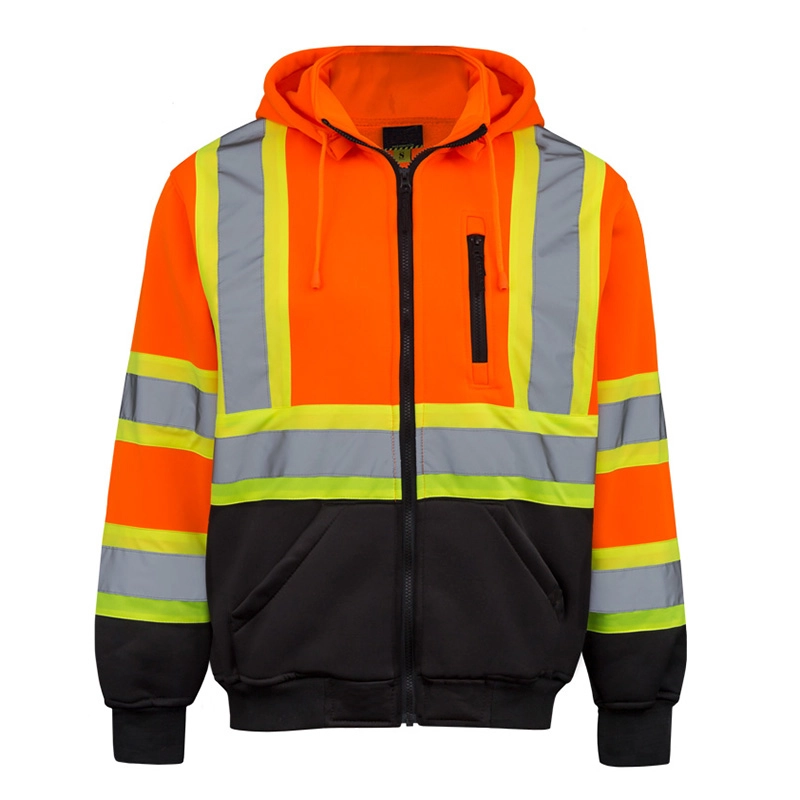 Workwear High Visibility Hooded Sweater Manufacturer In Bangladesh