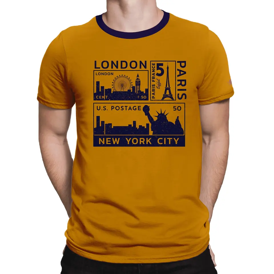 Custom Print T Shirt From Bangladesh Exporter