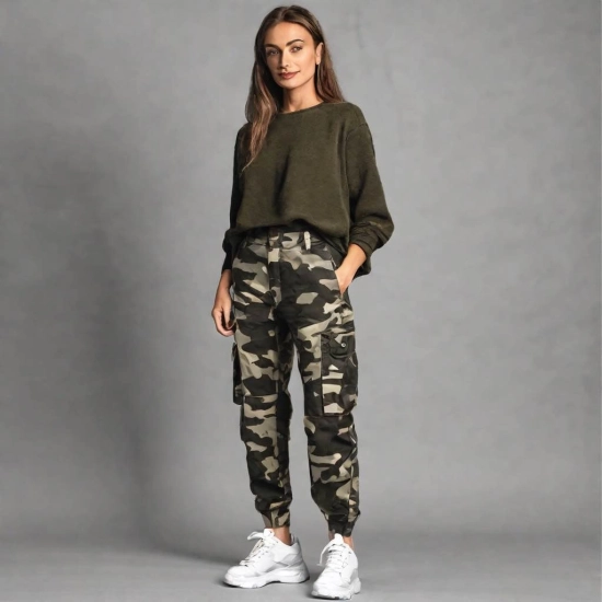 Camouflage Women Cargo Trouser Supplier In Bangladesh