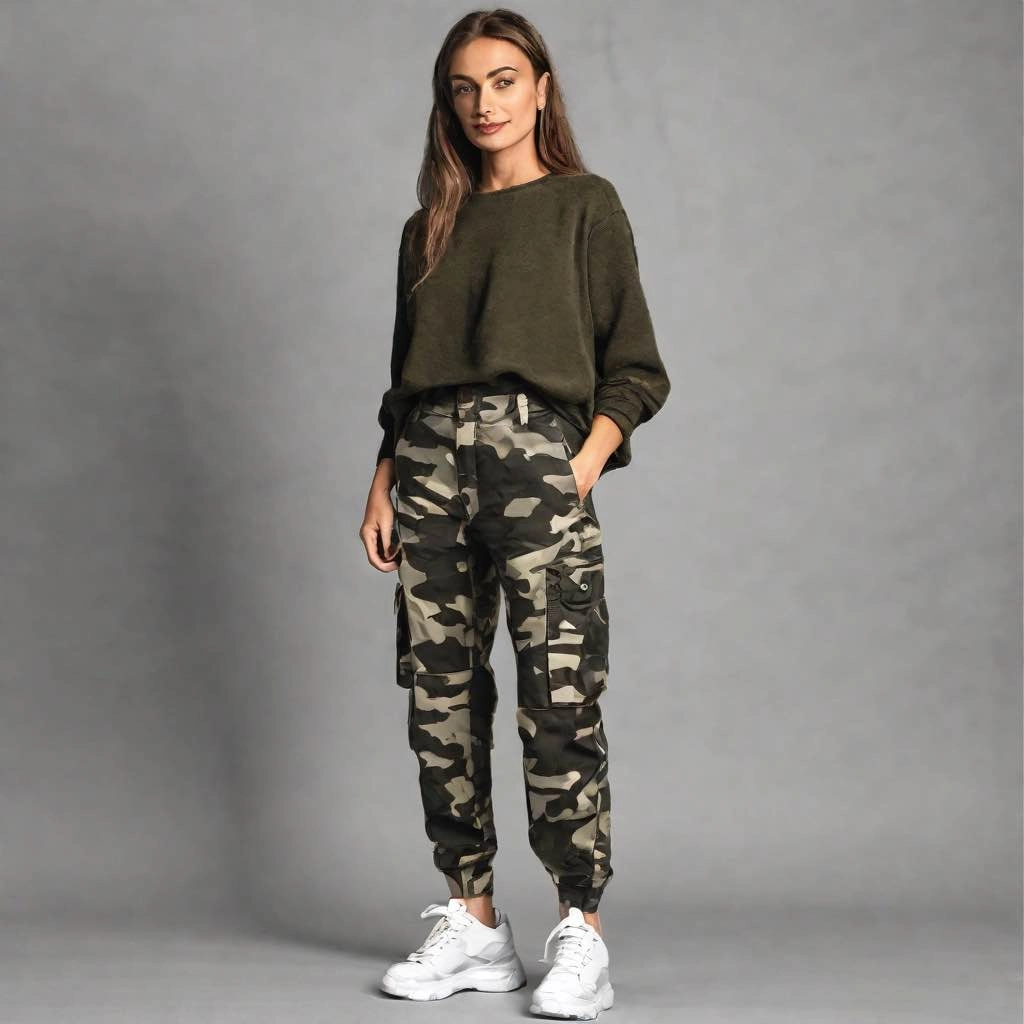 Camouflage Women Cargo Trouser Supplier In Bangladesh