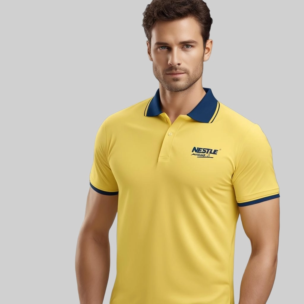 Custom Polo Shirts with Printed Logos: Perfect for Events in Oman