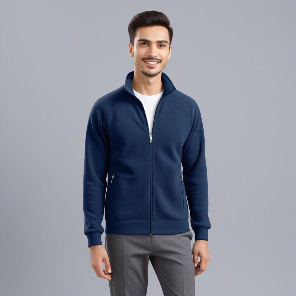 Custom Zipped Fleece Uniform Jacket Wholesale Suppliers In Bangladesh