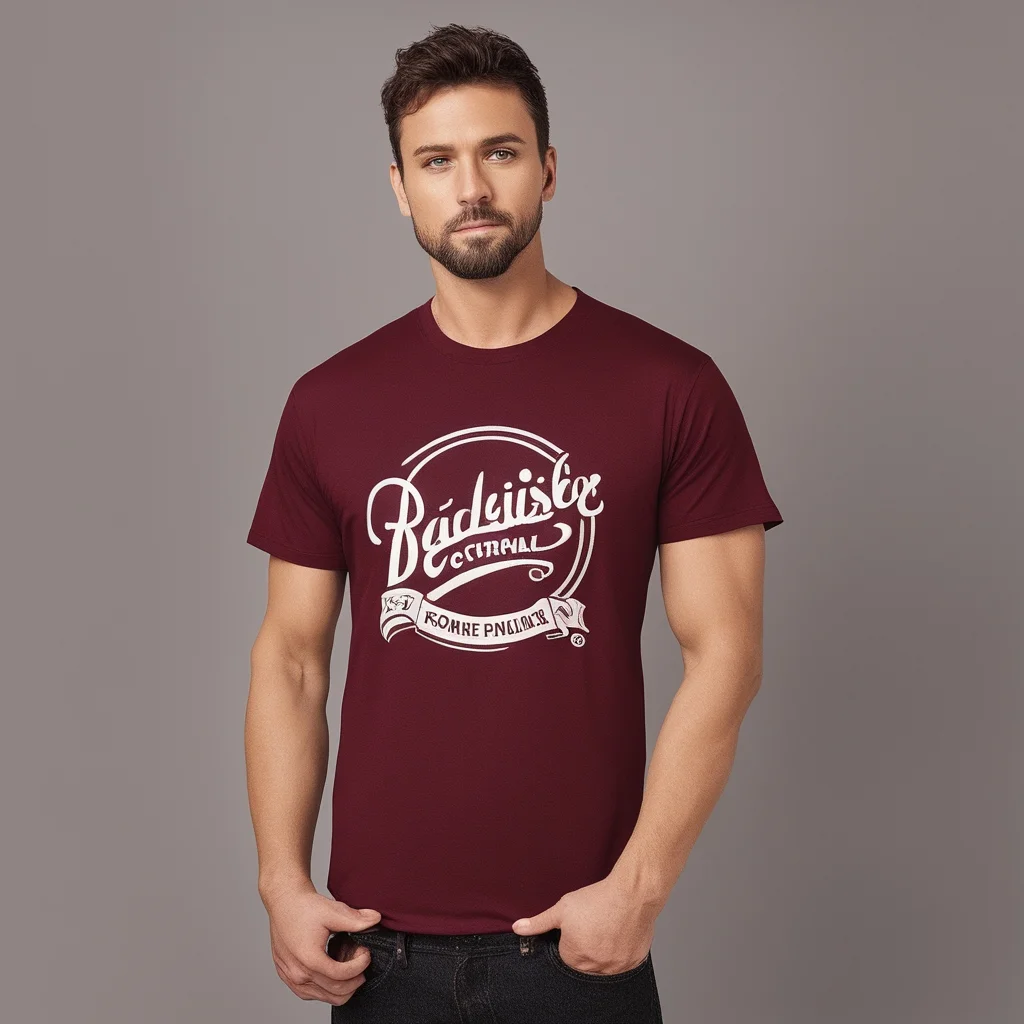 Logo Print Promotional T-shirts: Exporters for USA