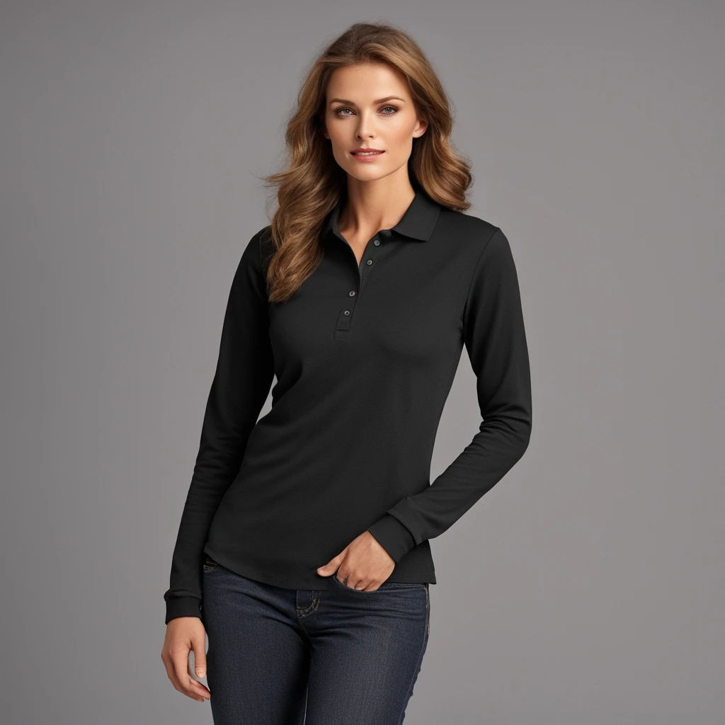 Long Sleeve Polo Shirts from Bangladesh Available in Germany