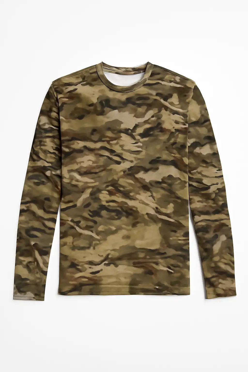 Men Camo Training Tee Outdoor Use