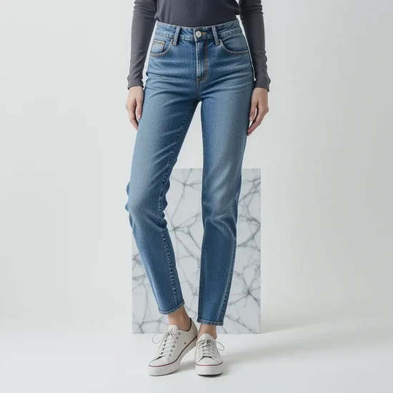 Bulk Mom Jeans Manufacturer & Supplier for Italy