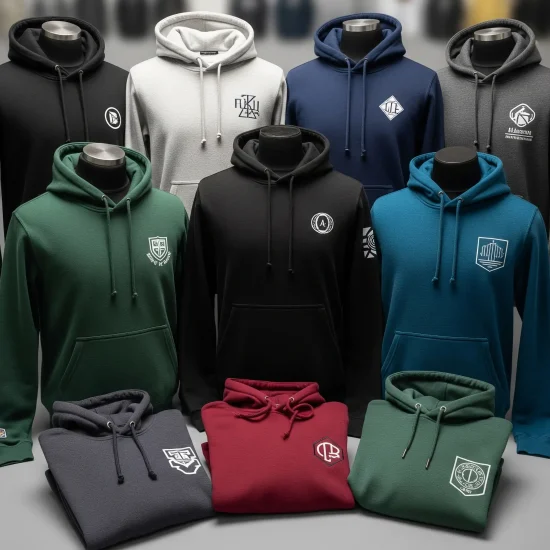 Made in Bangladesh Custom Print Hoodies for USA Business