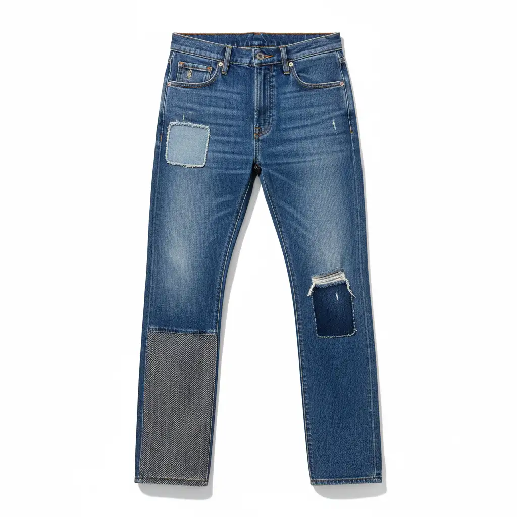 Affordable Patchwork Jeans Manufacturer USA