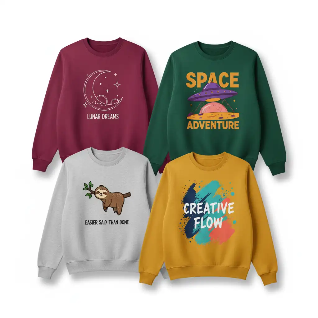 Affordable Round Neck Sweatshirts Manufacturers in USA